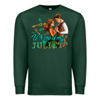 Sports Green where is my juliet Premium Sweatshirt - AdoDesignShop