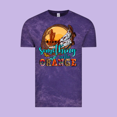 Something In The Orange Olivia Vintage Tee Designed By Oliviacreatesart