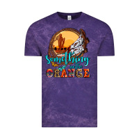 Cloud Purple something in the orange olivia Vintage Tee - OliviaCreatesArt