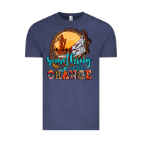 Vintage Denim something in the orange olivia Vintage Tee - OliviaCreatesArt