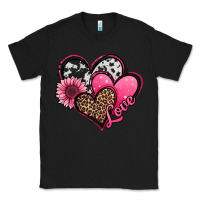 Black valentines day western hearts and sunflower Classic Tee - Jasminsmagicworld