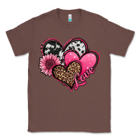 Chestnut valentines day western hearts and sunflower Classic Tee - Jasminsmagicworld