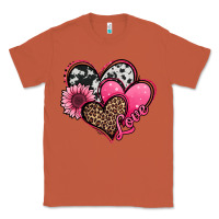 Copper valentines day western hearts and sunflower Classic Tee - Jasminsmagicworld