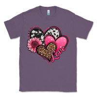 Lavender valentines day western hearts and sunflower Classic Tee - Jasminsmagicworld