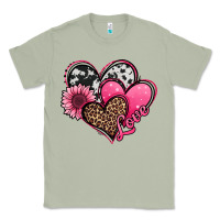 Matcha valentines day western hearts and sunflower Classic Tee - Jasminsmagicworld