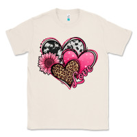 Natural valentines day western hearts and sunflower Classic Tee - Jasminsmagicworld