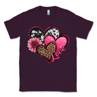 Plum valentines day western hearts and sunflower Classic Tee - Jasminsmagicworld