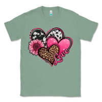 Sage valentines day western hearts and sunflower Classic Tee - Jasminsmagicworld