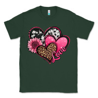 Sports Green valentines day western hearts and sunflower Classic Tee - Jasminsmagicworld