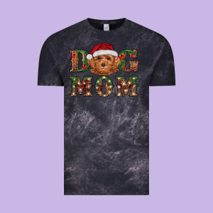 Christmas  Toy Poodle Dog Mom Vintage Tee Designed By Ranaportraitstore
