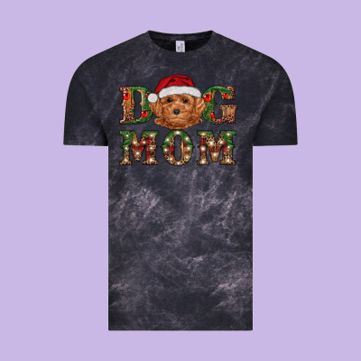 Christmas  Toy Poodle Dog Mom Vintage Tee Designed By Ranaportraitstore