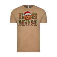 Vintage Coffee christmas  toy poodle dog mom Vintage Tee - RanaPortraitStore