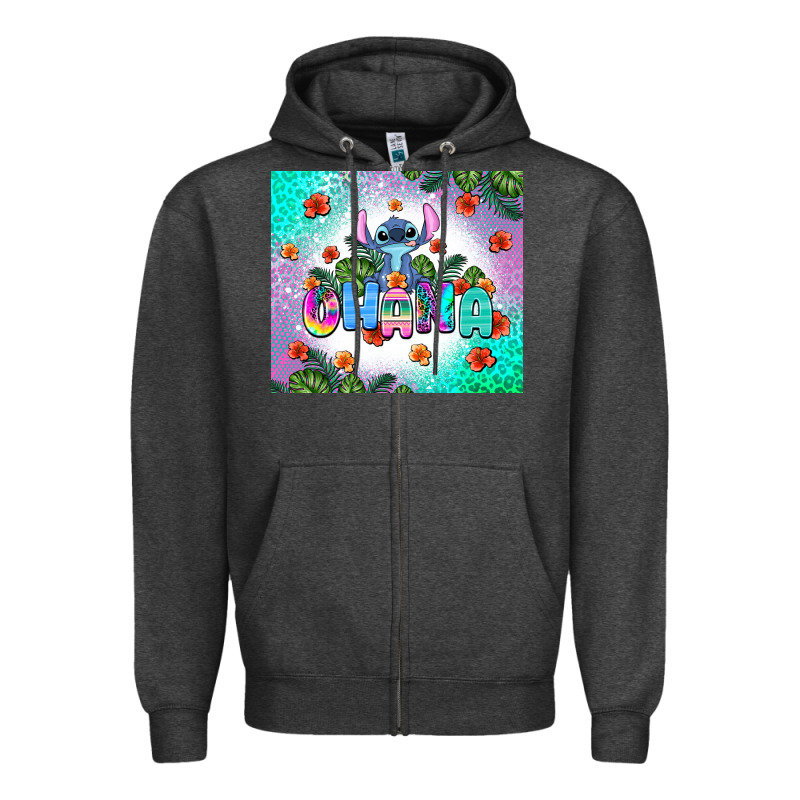 Ohana Stitch Zipper Hoodie by AdoDesignShop | Teevron