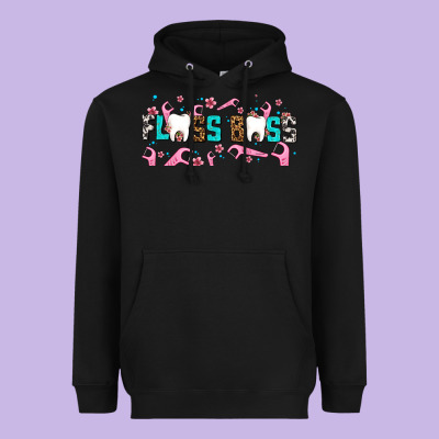 Floss Boss Heavyweight Hoodie Designed By Adodesignshop