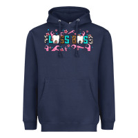 Navy floss boss Heavyweight Hoodie - AdoDesignShop