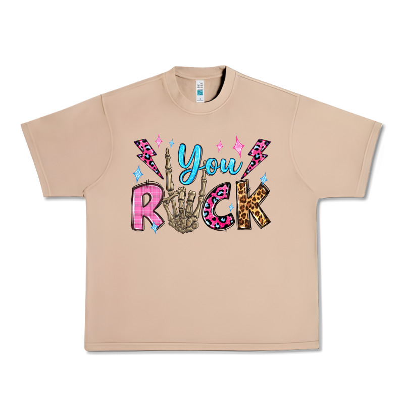 You Rock Valentine's Day Olivia Urban Heavy Tee by OliviaCreatesArt | Teevron