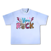 Grape Ice you rock valentine's day olivia Urban Heavy Tee - OliviaCreatesArt