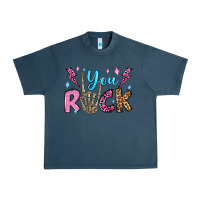 Midnight Navy you rock valentine's day olivia Urban Heavy Tee - OliviaCreatesArt