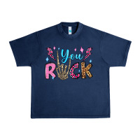 Navy you rock valentine's day olivia Urban Heavy Tee - OliviaCreatesArt