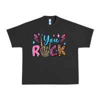 Pigment Black you rock valentine's day olivia Urban Heavy Tee - OliviaCreatesArt