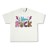 Pistachio you rock valentine's day olivia Urban Heavy Tee - OliviaCreatesArt