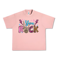 Salmon you rock valentine's day olivia Urban Heavy Tee - OliviaCreatesArt