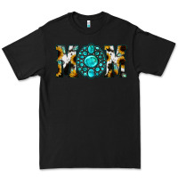 Black Sunflower Cowhide Turquoise Gemstone Mom Premium Tee - Jasminsmagicworld