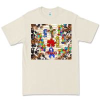 Bone faith puzzle ribbon Premium Tee - TumblerDesignByShophia