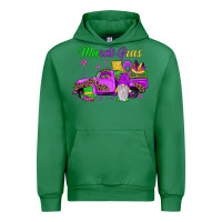 Emerald mardi gras truck gnome Urban Hoodie - JahusDesignShop