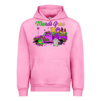 Fuchsia Pink mardi gras truck gnome Urban Hoodie - JahusDesignShop