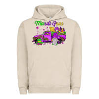 Pigment French Oak mardi gras truck gnome Urban Hoodie - JahusDesignShop