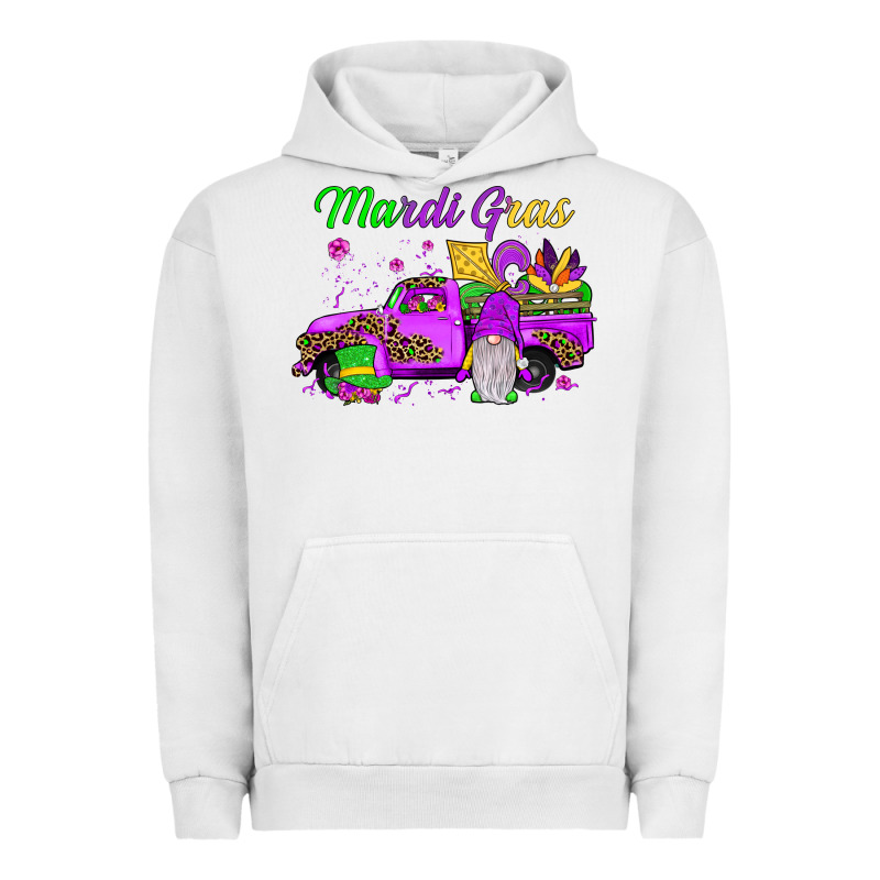 Mardi Gras Truck Gnome Urban Hoodie by JahusDesignShop | Teevron