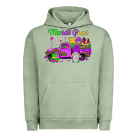 Pigment Oil Green mardi gras truck gnome Urban Hoodie - JahusDesignShop