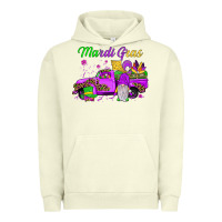 Pigment Pistachio mardi gras truck gnome Urban Hoodie - JahusDesignShop