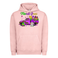 Pigment Salmon mardi gras truck gnome Urban Hoodie - JahusDesignShop