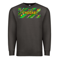 Smoke leopar and cowhide with cheers Premium Sweatshirt - AdoDesignShop