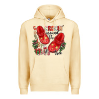 Pina Colada christmas crocin around the tree Premium Hoodie - CowhideDigitalArt