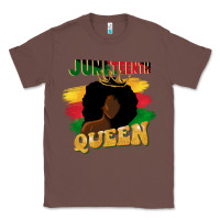 Chestnut juneteenth queen black woman afro queen Classic Tee - CowGirlArtShop
