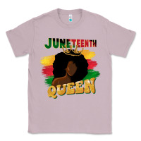 Lilac juneteenth queen black woman afro queen Classic Tee - CowGirlArtShop