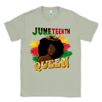 Matcha juneteenth queen black woman afro queen Classic Tee - CowGirlArtShop
