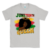 Moon Dust juneteenth queen black woman afro queen Classic Tee - CowGirlArtShop