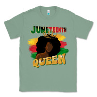 Sage juneteenth queen black woman afro queen Classic Tee - CowGirlArtShop