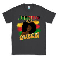 Smoke juneteenth queen black woman afro queen Classic Tee - CowGirlArtShop
