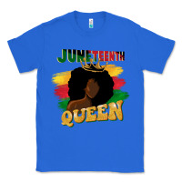 True Royal juneteenth queen black woman afro queen Classic Tee - CowGirlArtShop