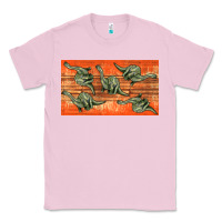 Bubblegum Pink dinosaur brontosaurus sippy cup Classic Tee - Artiststas