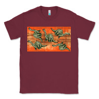 Burgundy dinosaur brontosaurus sippy cup Classic Tee - Artiststas