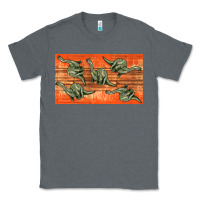 Charcoal Heather dinosaur brontosaurus sippy cup Classic Tee - Artiststas