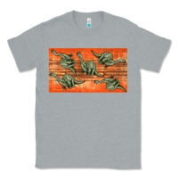 Heather Grey dinosaur brontosaurus sippy cup Classic Tee - Artiststas