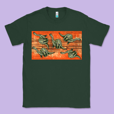 Dinosaur Brontosaurus Sippy Cup Classic Tee Designed By Artiststas