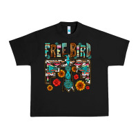 Black western free bird Urban Heavy Tee - OliviaCreatesArt